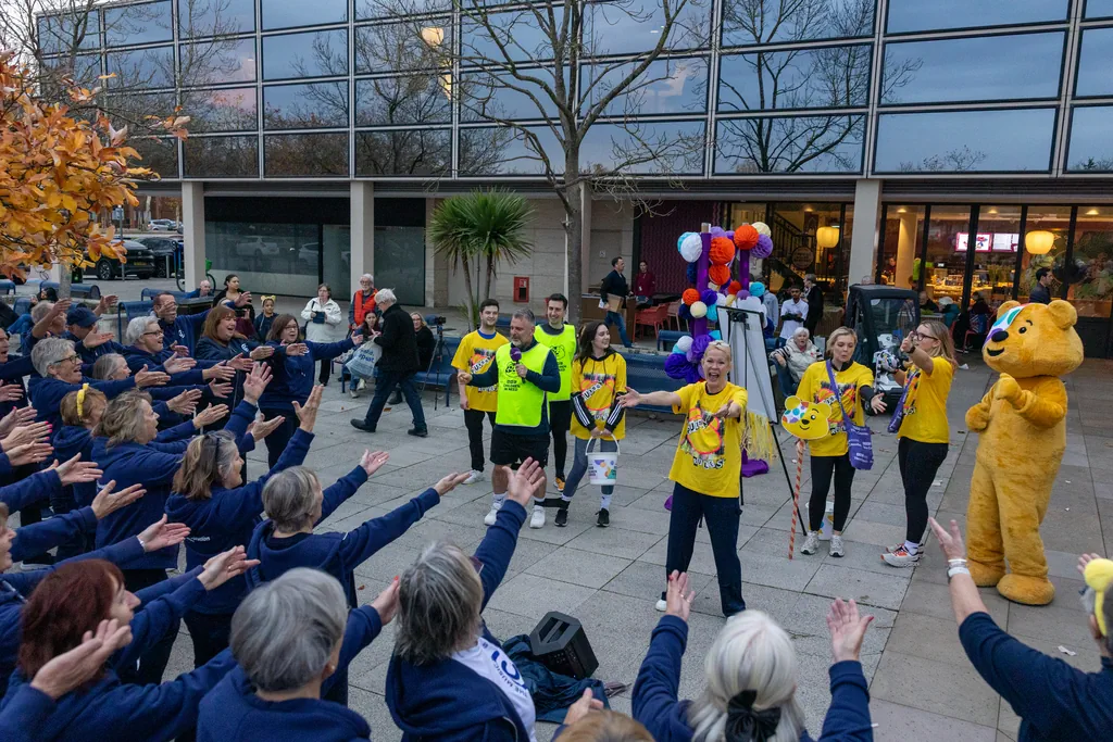 The Collaboration Choir at Children in Need – Milton Keynes