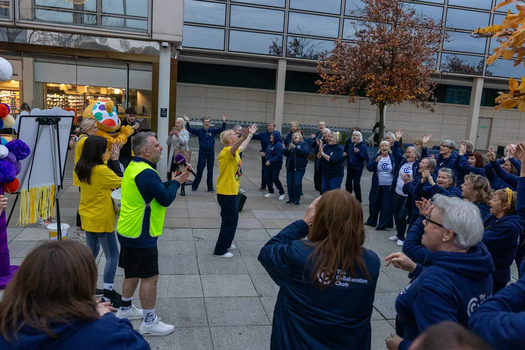 The Collaboration Choir at Children in Need – Milton Keynes
