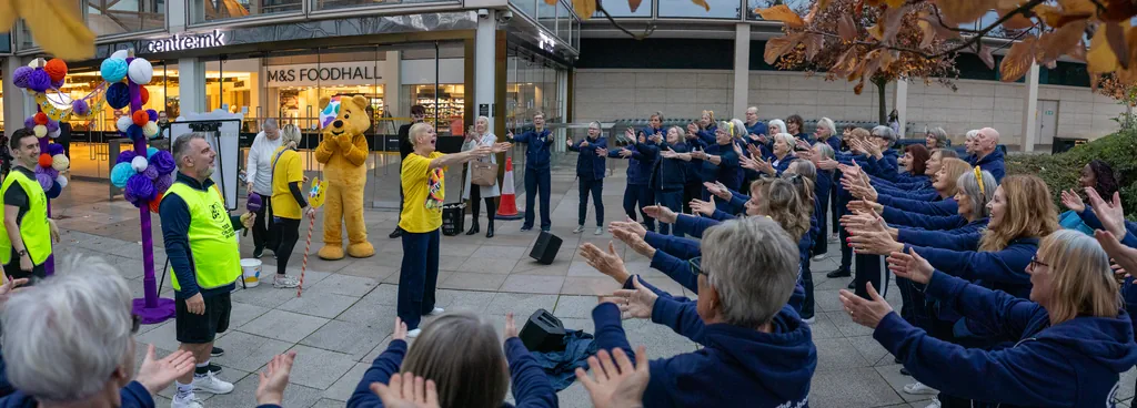 The Collaboration Choir at Children in Need – Milton Keynes