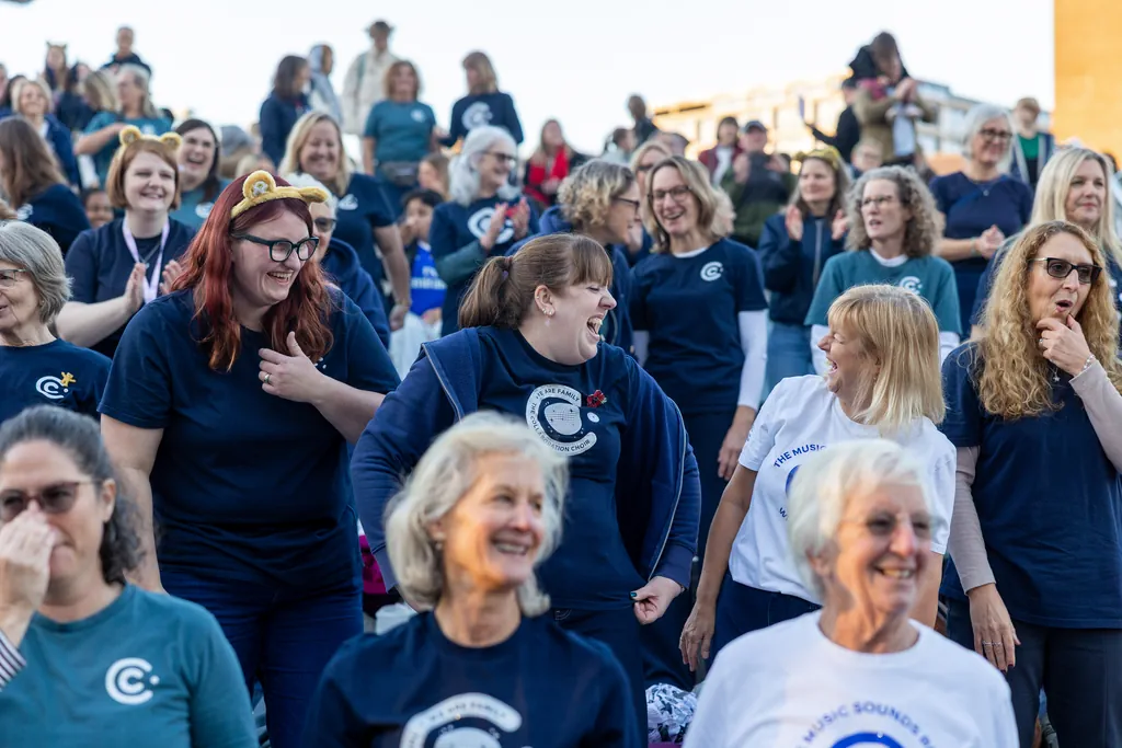 The Collaboration Choir’s Children in Need Flash Mob at King’s Cross