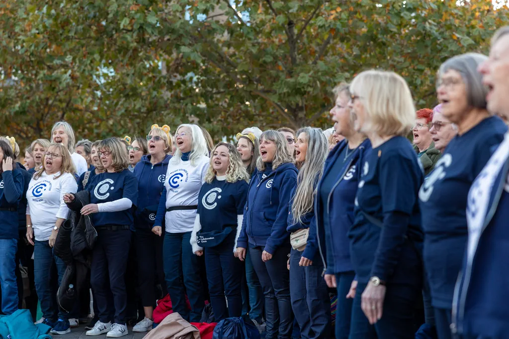 The Collaboration Choir’s Children in Need Flash Mob at King’s Cross