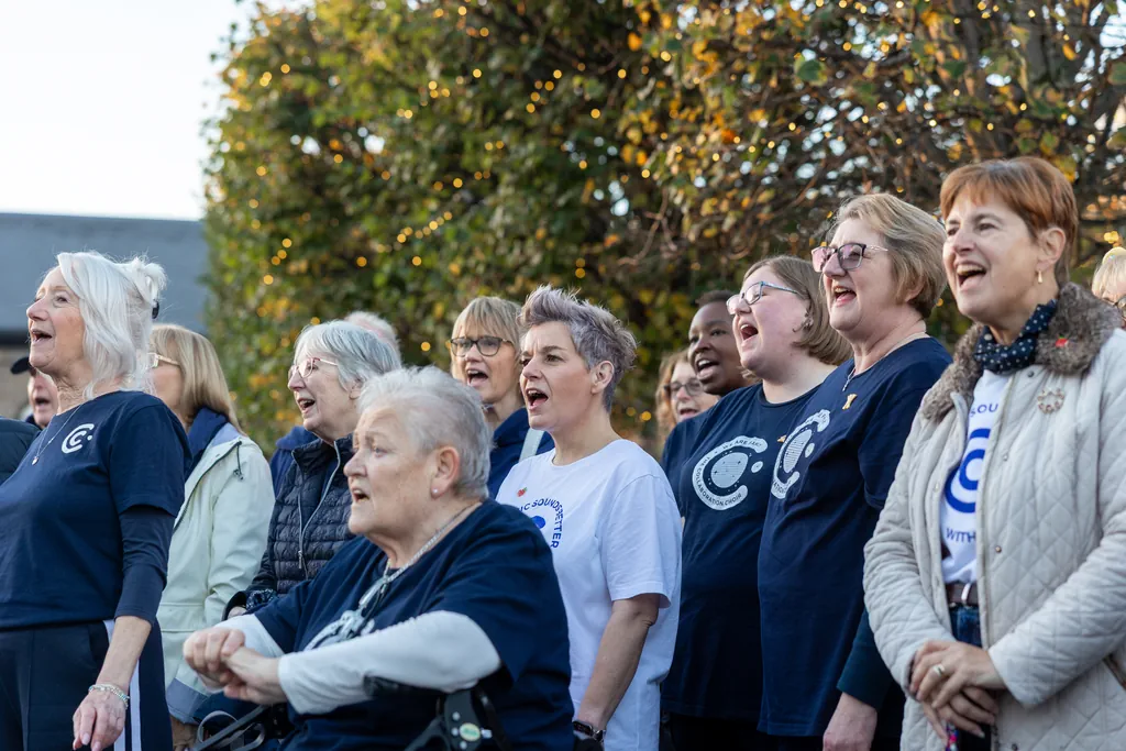 The Collaboration Choir’s Children in Need Flash Mob at King’s Cross