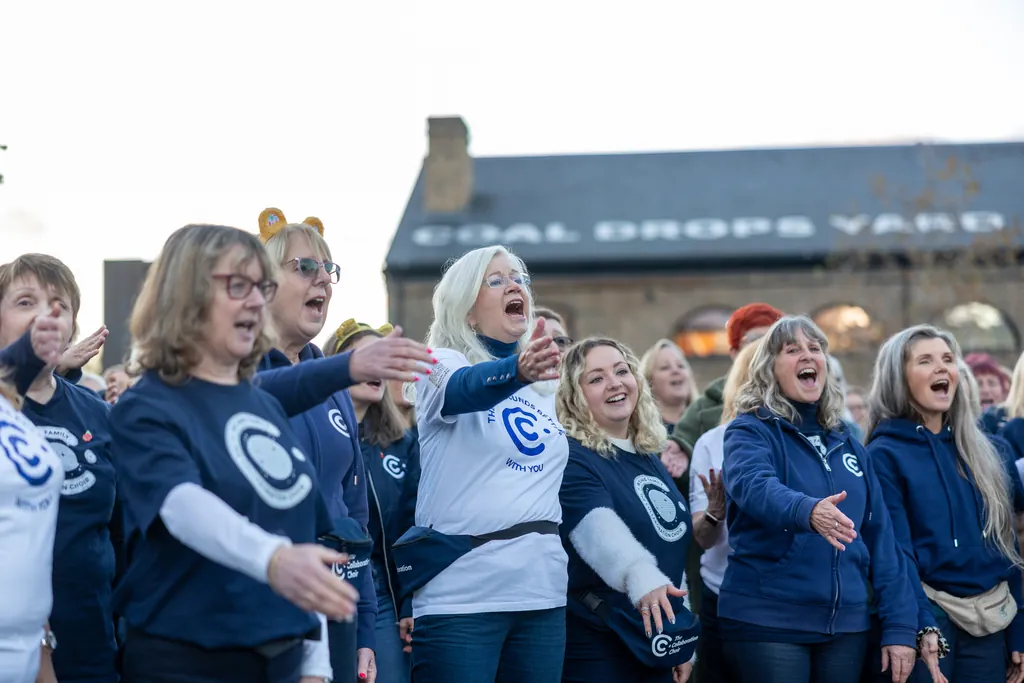 The Collaboration Choir’s Children in Need Flash Mob at King’s Cross