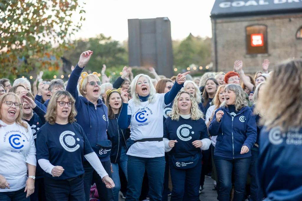 The Collaboration Choir’s Children in Need Flash Mob at King’s Cross