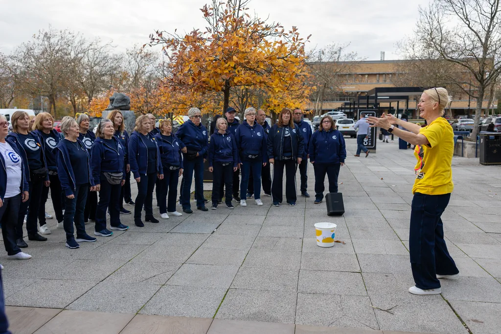 The Collaboration Choir at Children in Need – Milton Keynes