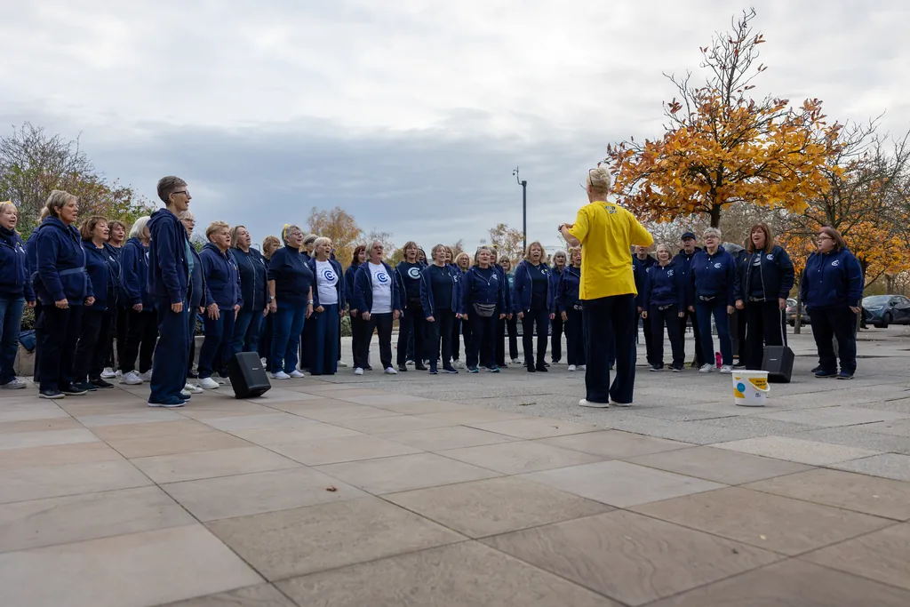 The Collaboration Choir at Children in Need – Milton Keynes