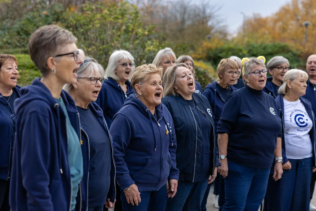 The Collaboration Choir at Children in Need – Milton Keynes