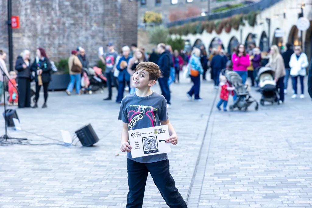 The Collaboration Choir’s Children in Need Flash Mob at King’s Cross