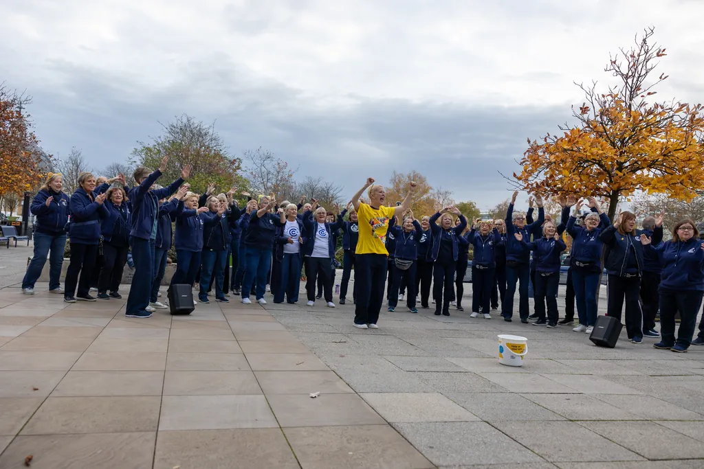 The Collaboration Choir at Children in Need – Milton Keynes