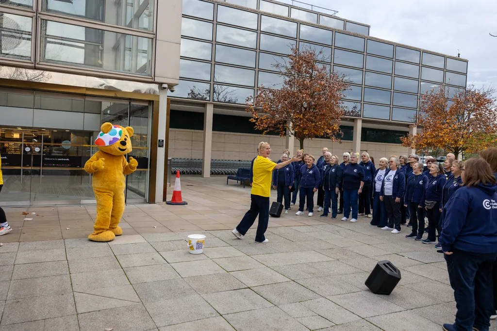The Collaboration Choir at Children in Need – Milton Keynes