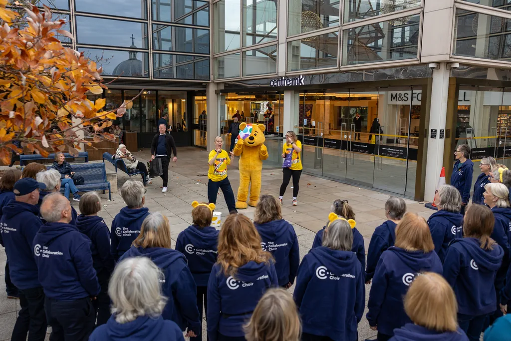 The Collaboration Choir at Children in Need – Milton Keynes