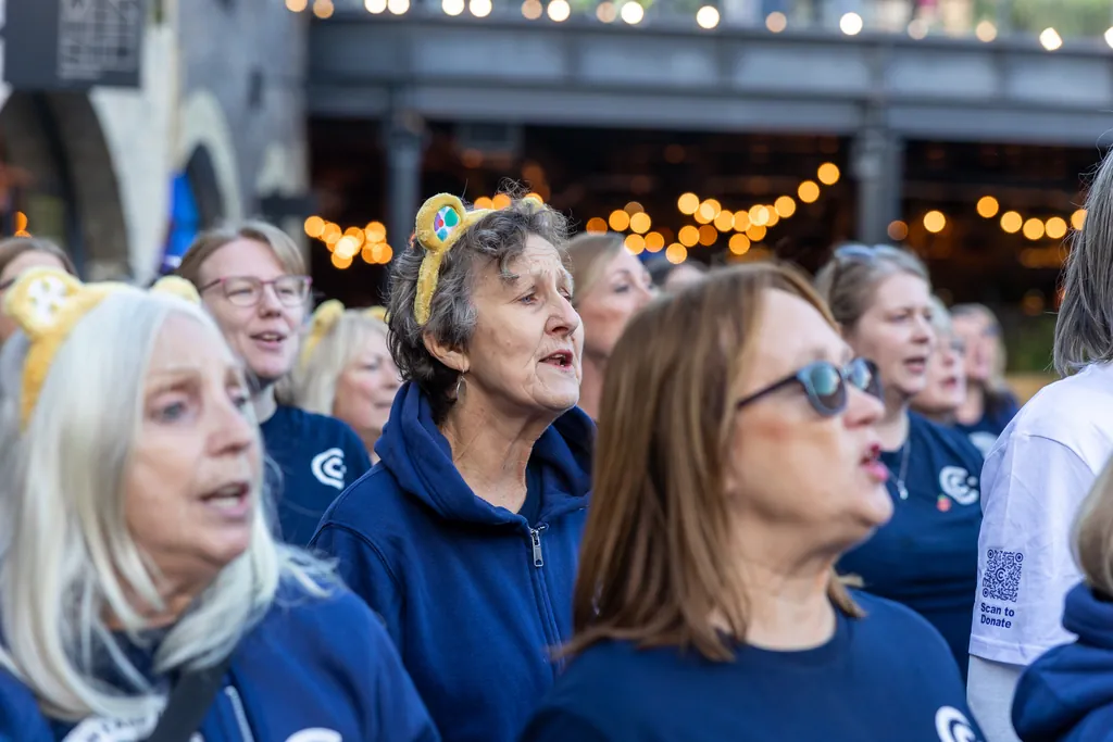 The Collaboration Choir’s Children in Need Flash Mob at King’s Cross