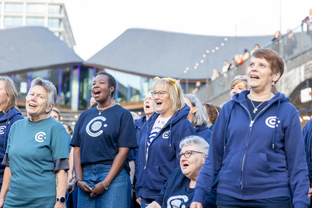 The Collaboration Choir’s Children in Need Flash Mob at King’s Cross