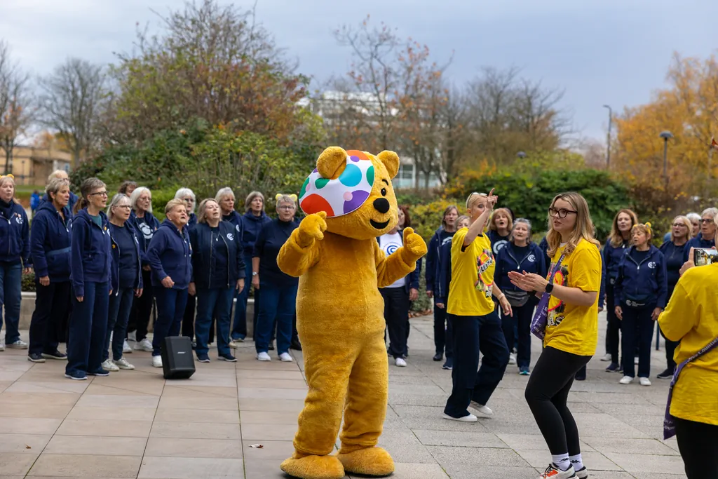 The Collaboration Choir at Children in Need – Milton Keynes
