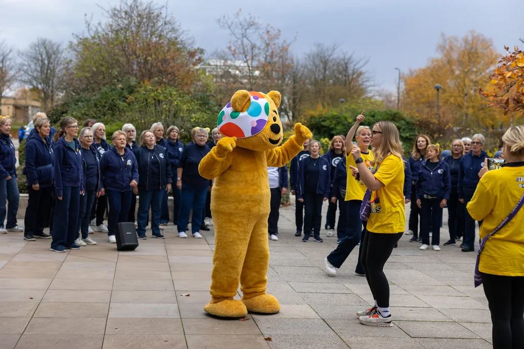 The Collaboration Choir at Children in Need – Milton Keynes