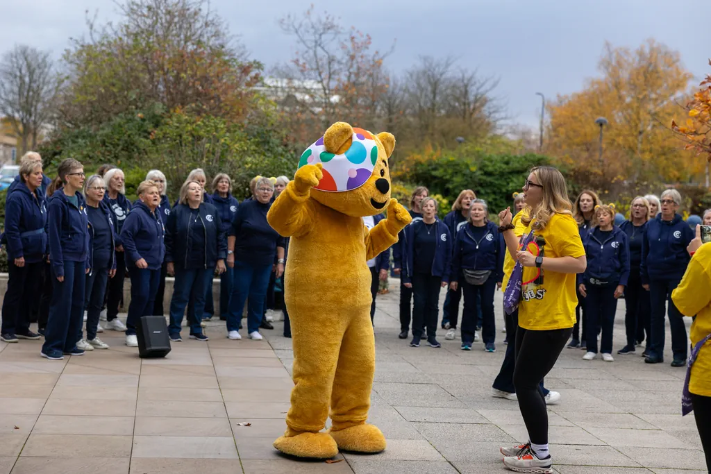 The Collaboration Choir at Children in Need – Milton Keynes