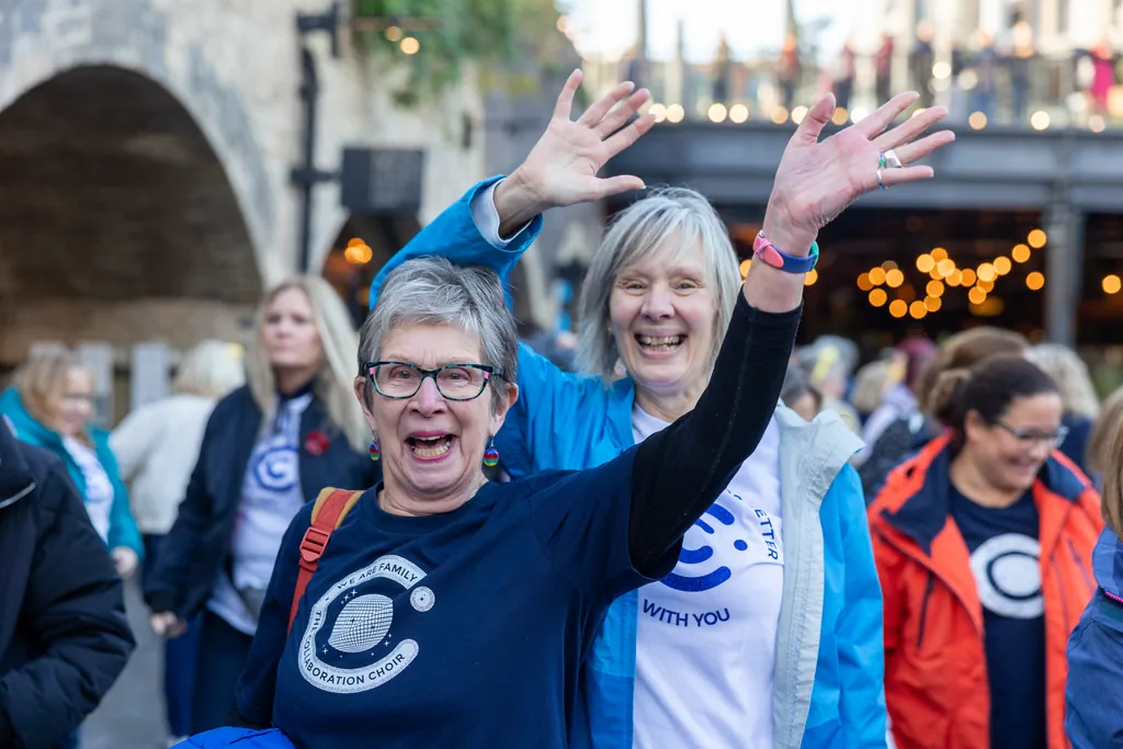 The Collaboration Choir’s Children in Need Flash Mob at King’s Cross