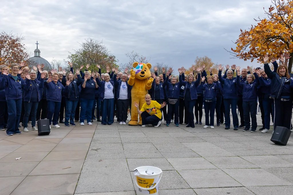 The Collaboration Choir at Children in Need – Milton Keynes