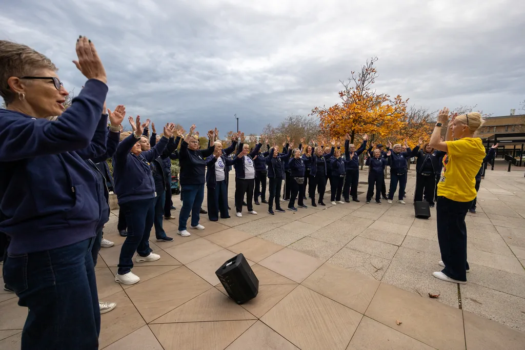 The Collaboration Choir at Children in Need – Milton Keynes
