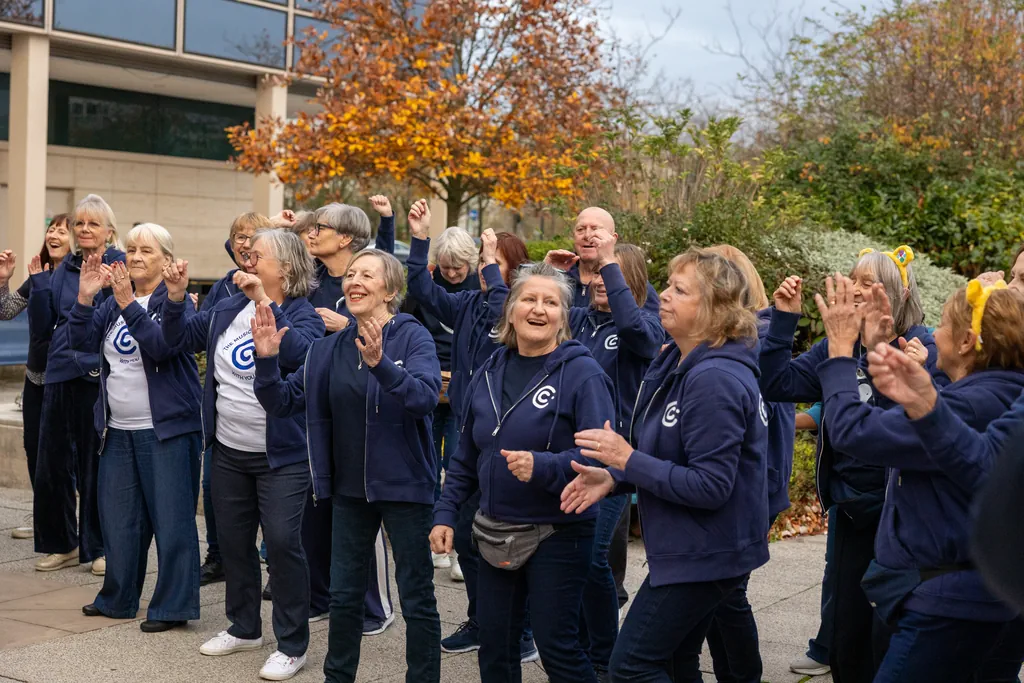 The Collaboration Choir at Children in Need – Milton Keynes