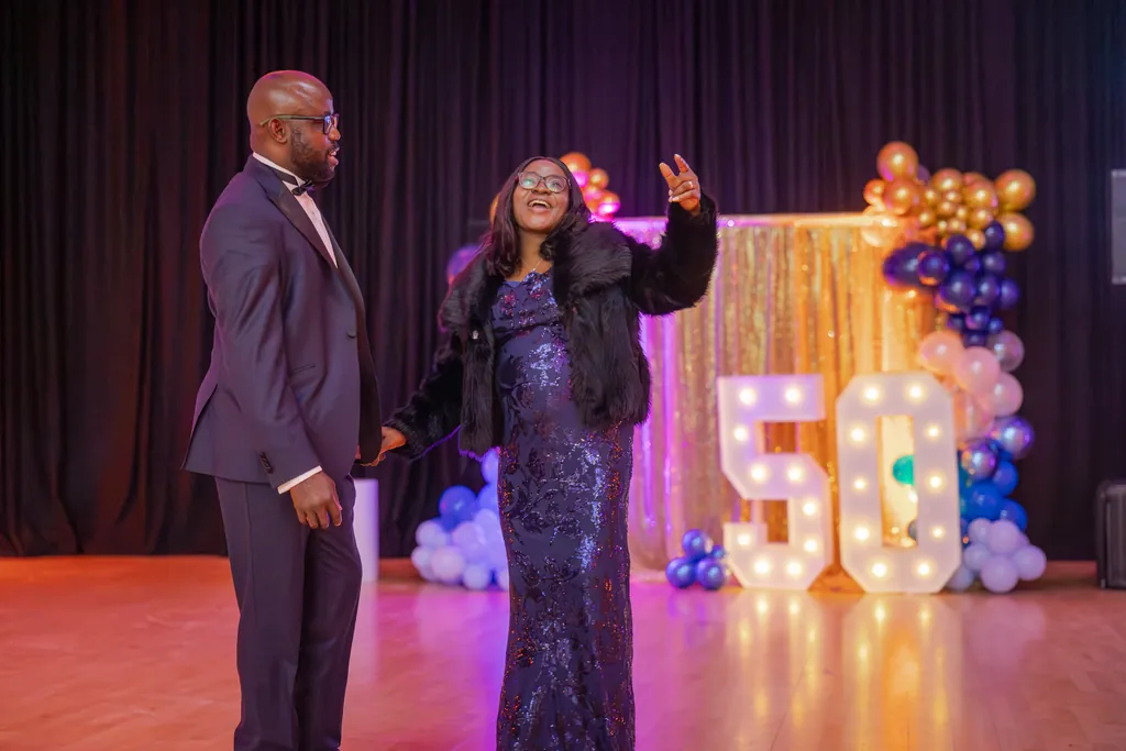 Cambridge 50th Birthday Party Photography | Natural Event Coverage