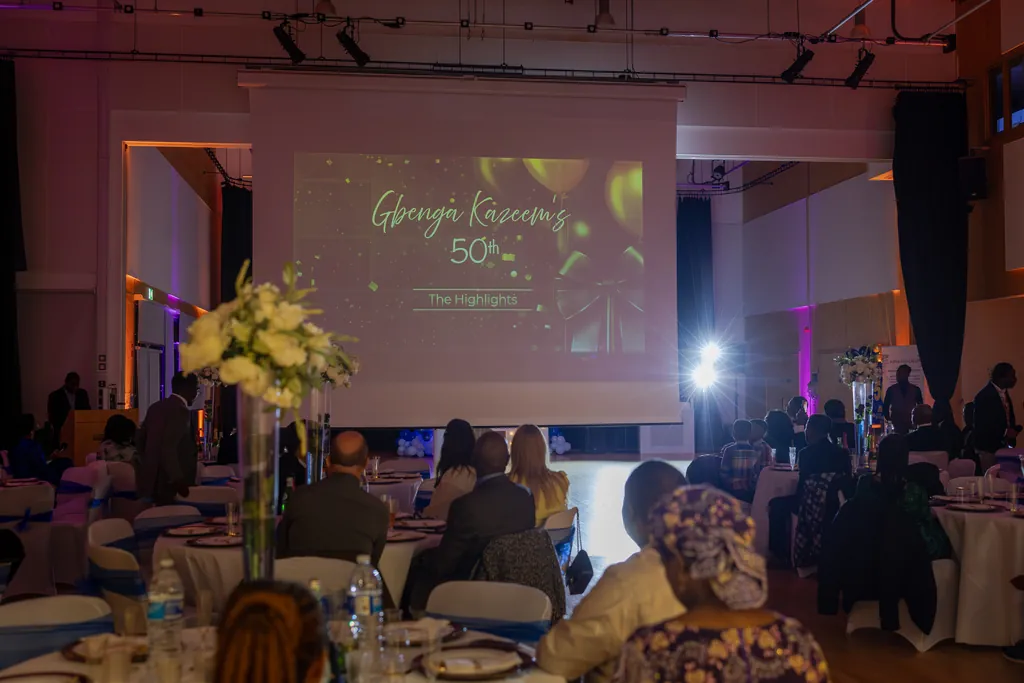 Cambridge 50th Birthday Party Photography | Natural Event Coverage