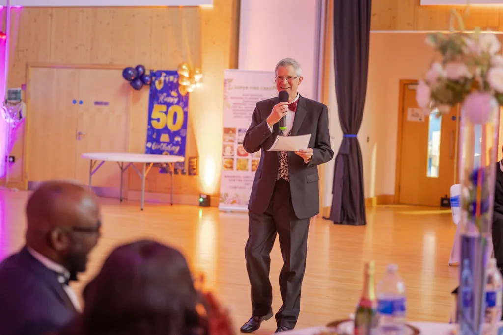 Cambridge 50th Birthday Party Photography | Natural Event Coverage