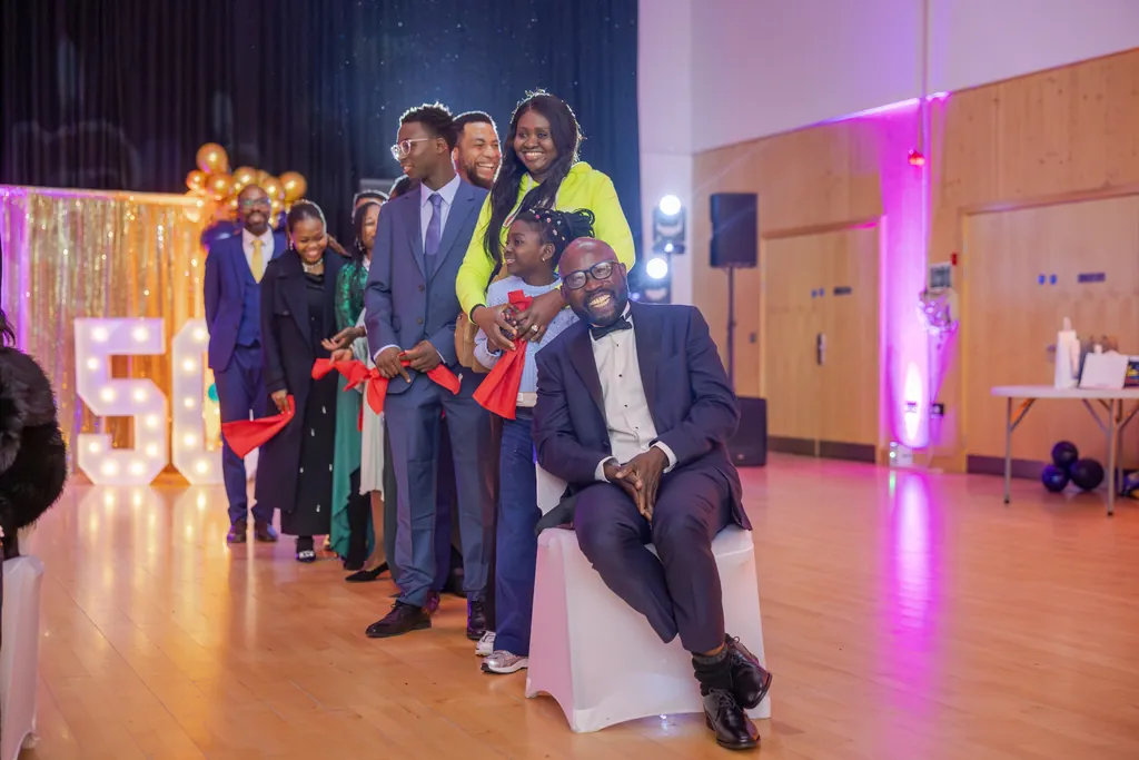 Cambridge 50th Birthday Party Photography | Natural Event Coverage