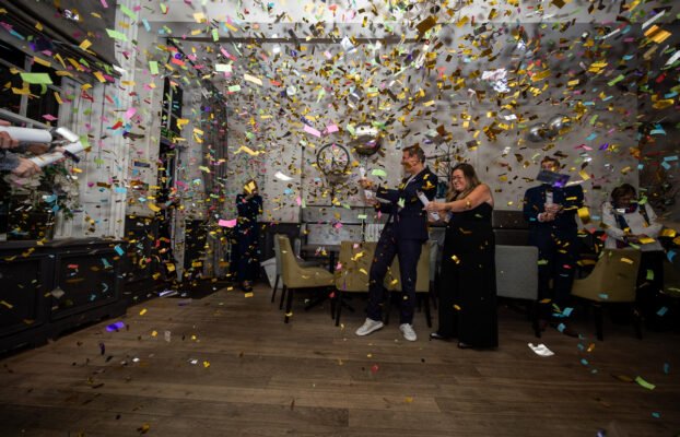 Surprise 50th Birthday Event Photography at Bush Hill Park Golf Club