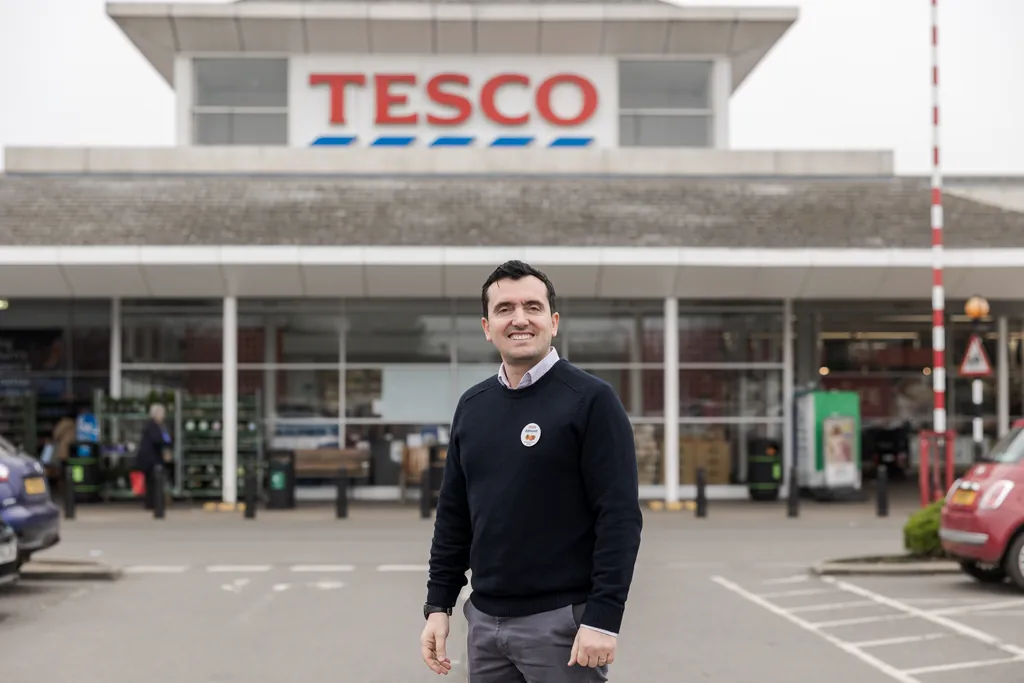Photographing Tesco Fulbourn for The Grocer