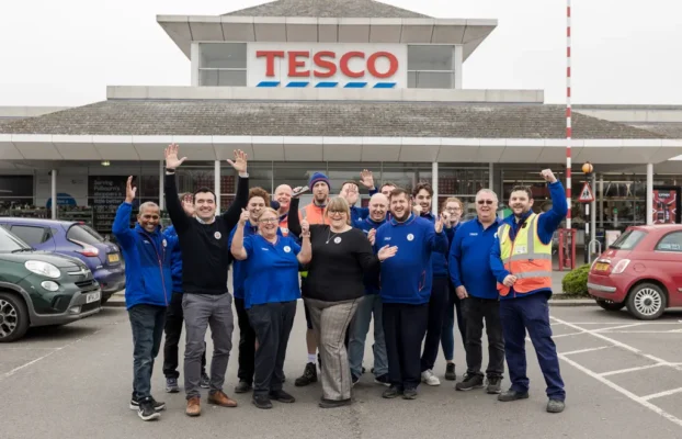 Photographing Tesco Fulbourn for The Grocer