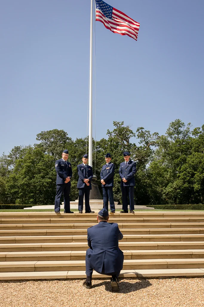 Photographing Memorial Day at Cambridge American Cemetery Photographing Memorial Day at Cambridge American Cemetery