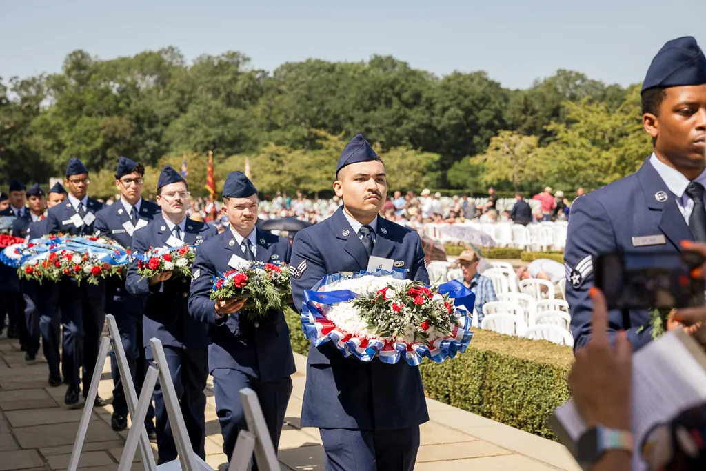 Photographing Memorial Day at Cambridge American Cemetery Photographing Memorial Day at Cambridge American Cemetery