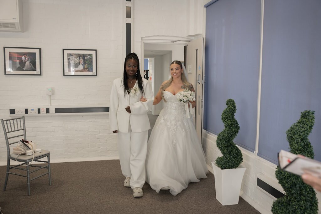 Patricia and Sharon, a Spring Wedding at Cambridge Registry Office