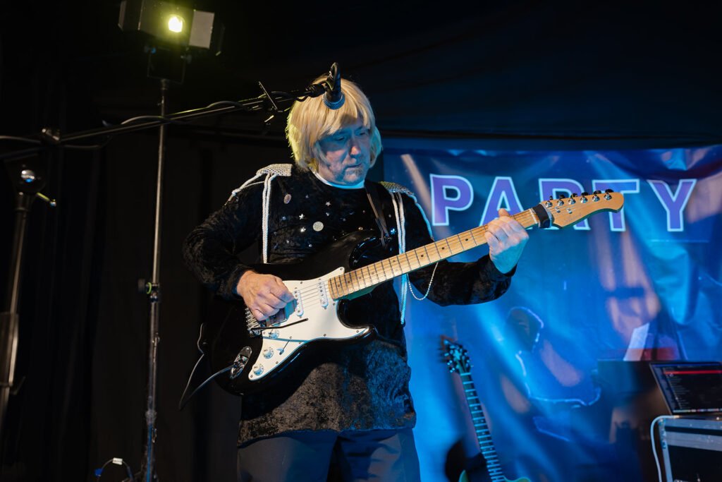 A 75th Birthday Party With an ABBA Tribute Band