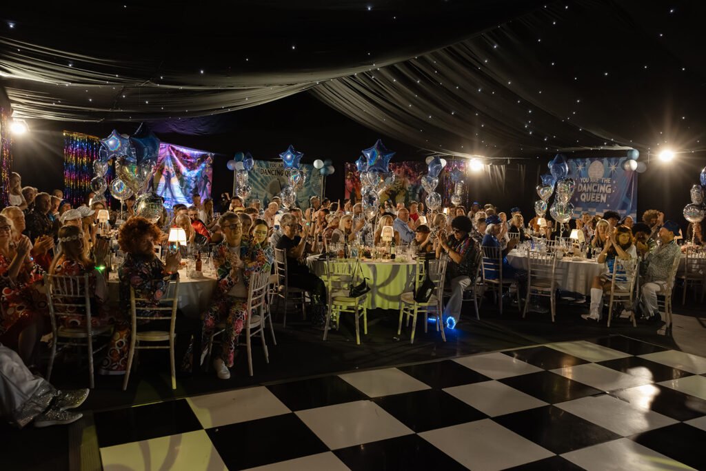 A 75th Birthday Party With an ABBA Tribute Band